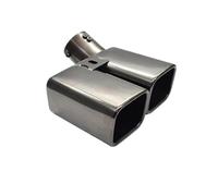 YUQUDGELKY Pour Toyota Pour Alphard Série 30 Système D'embout De Silencieux De Voiture Buse 1 Tuyau D'échappement En Acier Inoxydable(NOIR)