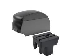 YUQUDGELKY Pour TOYOTA Pour AVANZA 2009-2015 Boîte D'accoudoir Boîte De Rangement Centrale Accessoires Auto Retrofitting Interne(B2 Black double)