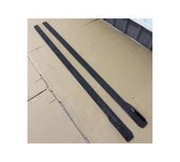 YUQUDGELKY pour VW pour Golf 8 MK8 GTI GTD R-Line 2020-2023 Lame De Pare-Chocs Avant Style Max Diffuseur Kit Carrosserie Noir Brillant(Aspect Carbone)