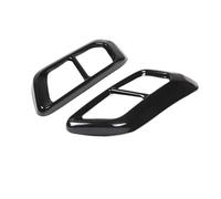 YUQUDGELKY Pour X7 G07 2023+ Cadre Décoratif Pour Silencieux D'échappement Couvercle De Sortie Accessoires(Noir A)