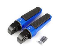 YUQUDGELKY Repose-pieds Avant Arrière Pilote Passager Pédale Pour YAMAHA YZF-R1 YZF-R6 YZF R1 R6 YZF-R1M YZFR6 YZ R1M R6F R1(Bleu,Arrière)