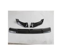 YUQUDGELKY Spoiler Avant De Pare-Chocs pour VW pour Tiguan L 2017-2020 Déflecteur Lèvre Pelle Splitter Diffuseur PP Décoration Protection(Carbon Fiber Look)