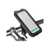 YUQUDGELKY Support De Navigation Téléphone Mobile Moto Véhicule Électrique Conduite Imperméable Stable Vélo Montagne(Handlebar Style)