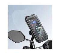 YUQUDGELKY Support De Navigation Téléphone Mobile Moto Véhicule Électrique Conduite Imperméable Stable Vélo Montagne(Reflector Style)