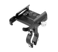 YUQUDGELKY Support De Téléphone Vélo Rotation À 360 Degrés pour Appareils 4.7-7.0 Pouces Mobile pour Guidon Moto(Noir,Rotary Model)