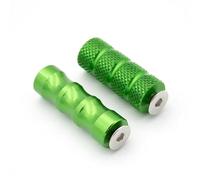 YUQUDGELKY Universelle M6 Pédale Moto CNC Racing Levier De Vitesse Pédale De Frein Manchon Repose-pieds Repose-pieds Moto(Vert)