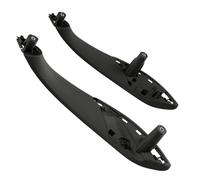 YUQUDGELKY Voiture pour B&MW Série 3 4 M3 M4 F30 F80 F31 F32 F33 F34 F35 F36 F82 Poignée De Porte Intérieure De Voiture Remplacement De Garniture De Panneau Intérieur Accessoires(Black Right 2PC)