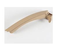 YUQUDGELKY Voiture pour B&MW Série 3 E90 E91 E92 320 325 Poignée De Porte Intérieure De Voiture Gauche Droite Garniture De Traction Couvercle ABS PC Pièces De Rechange Accessoires(Beige Right)