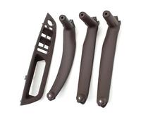 YUQUDGELKY Voiture pour B&MW X5 X6 E70 E71 E72 2007-2013 Kit 4 Pièces LHD RHD Interrupteur Porte Intérieure Conducteur Accoudoir Couvercle Poignée Traction Remplacement Accessoires(Moka LHD 4PCS)