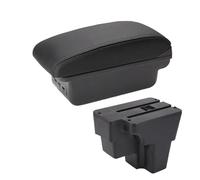 YUQUDGELKY Voiture pour Kia pour Rio LX Cerato Pièce De Rechange pour Accoudoir De Voiture Boîte De Rangement Amérique du Sud pour Kia pour STONIC Accessoires(B2 Ligne Noire 3USB)