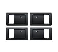 YUQUDGELKY Voiture pour L&and R&Over pour Defender 90 110 2004-2012 2013 2014 2015 2016 2017 2018 Couvercle De Décoration De Cuvette De Porte Intérieure De Voiture Accessoires(Dpcs Black)