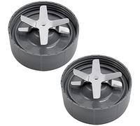 Yur1help Blender Lame de Remplacement compatible avec Nutribullet Pro 900 W/600 W Extracteur de mélangeur (2 pcs)