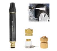 Yuragim Gardena - Buse haute pression pour raccord de tuyau d'arrosage, douchette de jardin, débit d'eau réglable, pistolet pulvérisateur pour lavage de voiture, douche d'animaux domestiques, arrosage