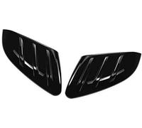 Yurefax 1 paire de couvercle rétroviseur latéral en Fiber carbone, for Civic, 10e 2016 - 2021, accessoires voiture Couverture de rétroviseur(BLACK Glossy Black)