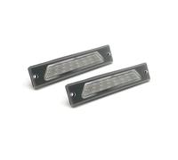 Yurefax 1 paire de feux plaque d'immatriculation blancs, for Fiat, Ducato Bus Box 1994-2002 1303845080 7171303 Éclairage de plaque d'immatriculation