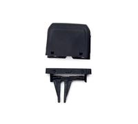 Yurefax 1 pièce de grille réglage coulissante for sortie climatisation avant et arrière voiture, for VW, for, MK2, for R-Line, 2017 2018 2019-2022 Grille d'aération pour voiture(BLACK 1PC-Middle)