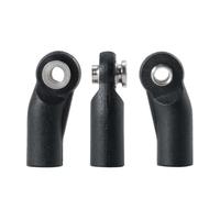 Yurefax 10 pièces de Liaison de Direction ABS M4, extrémité de bielle de Pivot Largeur tête de rotule, for pièces de Voiture sur chenilles 1/10 RC Biellette de Bras de Suspension(B)