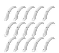 Yurefax 15 pièces Garde-Boue de Scooter Durable, for Xiaomi, Mijia M365 M187 Pro Scooter électrique Planche à roulettes Pneu Splash Fender Crochet Garde arrière Garde-Boue pour Skateboard(15PC)