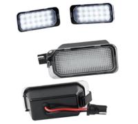 Yurefax 2 pièces Canbus éclairage de plaque d'immatriculation, pour Ford, pour Focus 5D, pour Fiesta, pour Mondeo, pour Mk4, pour C, pour Max Mk2, pour S, pour Kuga, pour Galaxy 6000K blanc
