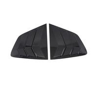 Yurefax 2 pièces de persiennes de fenêtre arrière de Voiture, Garniture de Couverture de Stores, for Nissan, for Rogue, for X-Trail, T32 2014 - 2020 Persienne de Lunette arrière(Glossy Black)