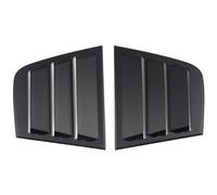 Yurefax 2 pièces de persiennes de fenêtre latérale arrière de Voiture, Volets, Garniture de Pare-Soleil, for Dodge, for Chargeur 2011 - 2021 Persienne de Lunette arrière(Matte Black)