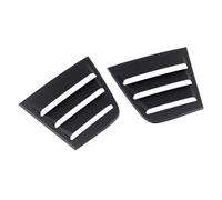 Yurefax 2 pièces de persiennes fenêtre latérale arrière Voiture, Garniture Couverture Stores, for Dodge, for Chargeur 2011 - 2021, Accessoires ABS Persienne de Lunette arrière(Matte Black)