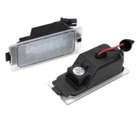Yurefax 2 pièces éclairage de plaque d'immatriculation, pour Ford, pour Edge 2007-2014 Escape 2008-2012, pour Mariner 2008-2011 7T4Z13550A éclairage de feu arrière de voiture couvercle de lampe