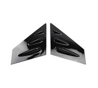Yurefax 2 pièces Garniture de Couverture Volets persiennes fenêtre Avant Voiture, for Subaru, for WRX STI berline 2015-2019 Accessoires Style ABS Persienne de Lunette arrière(Gloss Black)