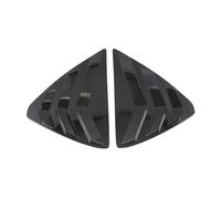 Yurefax 2 pièces Garniture de Couverture Volets triangulaires fenêtre arrière Voiture, for Mazda, for CX-5 CX5 2018 2019 2020, Accessoires Style ABS Noir Persienne de Lunette arrière