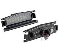 Yurefax 2 pièces lampe d'éclairage de plaque d'immatriculation blanche d'erreur, pour 2 2016, pour éclairage de voiture Mx-5 Miata 2016-up Couvercle de lampe de plaque