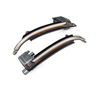 Yurefax 2 pièces lumière de miroir clignotant dynamique, for, A4 A5 B8 A3 8P Q3 A6 C6 4F S6 indicateur latéral SQ3 A8 D3 8K Lampe indicateur de clignotant de voiture