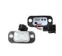 Yurefax 2 pièces lumières de plaque d'immatriculation à LED blanches sans erreur, for VW, for Golf Mk3, for Polo 3 Classic Cabriole, for Seat, for Ibiza, for Cordoba, for Vario 6K Éclairage de plaque