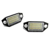 Yurefax 2X plaque d'immatriculation lumière blanc Canbus, pour 2000-2007, pour Mondeo Mk Iii ampoules d'immatriculation couvercle de lampe de plaque