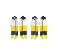 Yurefax 7238, for DJI, for hélices de Drone Mavic Air 2 Hélices à Faible Bruit Hélices colorées 7238F, for Accessoires Mavic Air 2 Hélice de Drone(Yellow Black)