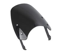 Yurefax Accessoires Moto Déflecteur Pare-Brise Pare-Brise Pare-Brise Moustiquaire Scrambler 2015 2016 2017 2018 2019 2020 Pare-Brise de Moto(Smoke)