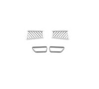 Yurefax Autocollant de décoration sortie d'aération climatiseur console centrale, for RAV4, 2019 2020, accessoires intérieurs Décoration de garniture de ventilation de voiture(Style 2)