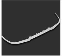 Yurefax Becquet Avant for Peugeot 206 et Cupra R, kit de 3 pièces, becquet Universel (Blanc) séparateur de lèvre Avant de véhicule(White)