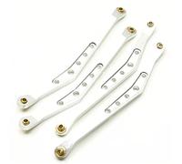 Yurefax Biellette de Changement de Vitesse de Suspension supérieure et inférieure en Alliage d'aluminium, Chenille 1/10 RC, for Axial, for Wraith 90018 Biellette de Bras de Suspension(Upper Sliver)