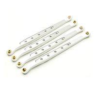 Yurefax Biellette de Changement Vitesse Suspension supérieure et inférieure en Alliage d'aluminium, Chenille 1/10 RC, for Axial, for Wraith 90018 Lien de Suspension(Lower Sliver)