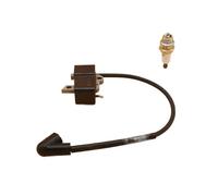 Yurefax Bougie d'allumage de bobine d'allumage, for Husqvarna, for 125 128 125R 128R 125L 128L 128LD 124L 125E, pièces de rechange for débroussailleuse Bobine d'allumage