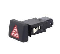 Yurefax Bouton de commutation de lampe à lumière rouge d'urgence, for A4 S4 B6 B7 2001 - 2008 RS4 8E0941509, contrôle des feux de détresse for voiture Bouton de commutation des feux de détresse