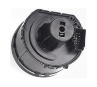 Yurefax Bouton de contrôleur automatique phare antibrouillard commutateur Chrome, for VW, for Golf, MK7 5GG941431 5GG941431D Feu antibrouillard(BLACK MQB)