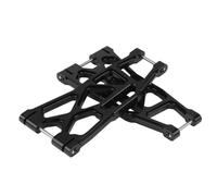 Yurefax Bras de Suspension inférieurs Avant et arrière en métal, 2 pièces, for Traxxas, for Voiture x-maxx 6S 8S 1/5 RC Biellette de Bras de Suspension(Schwarz)