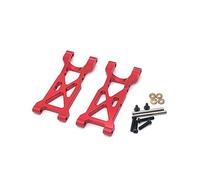 Yurefax Bras oscillants de Bras de Suspension arrière en Alliage d'aluminium, for Wltoys, for Voiture RC 104001 1/10 Biellette de Bras de Suspension(Rot)