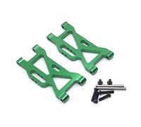 Yurefax Bras oscillants de Bras de Suspension Avant en Alliage d'aluminium, for Wltoys, for Voiture RC 104001 1/10 Biellette de Bras de Suspension(Green)