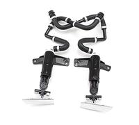 Yurefax Buse de lavage de phare de pare-chocs avec jeu de couvercles, for Lexus, LS460 2007 2008 2009 85208-50030 85207-50030 Buse de lave-phares(Pair)