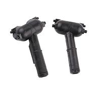 Yurefax Buse de lavage de phare gauche droite, for VW, EOS, Jetta, Golf, Mk5 2006 2007 2008 2009 1K6955103 1K6955104 Buse de lave-phares(Pair)