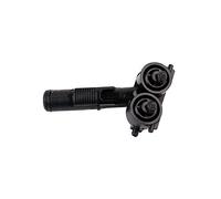 Yurefax Buse de lavage de phare gauche droite, pulvérisation, for VW, for Passat, B5 1997 1998 1999 2000 3B0955103 3B0955104 Buse de lave-phares(Right Passenger Side)