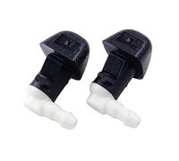 Yurefax Buses de Jet de lave-glace avant, 2 pièces, ABS noir Odyssey 76810-TK8-A01 76810TK8A01 2011 2012 2013 Buse de lave-phares