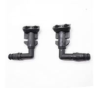 Yurefax Buses de pulvérisation de Jet de lave-phare avant 2 pièces, for Vauxhall, for Opel, Vectra C Signum Omega B OE 9186049 9186050 Buse de lave-phares